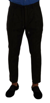Dolce & Gabbana Bordeaux Wool Men Skinny Trouser Pants -   -  Dolce & Gabbana.